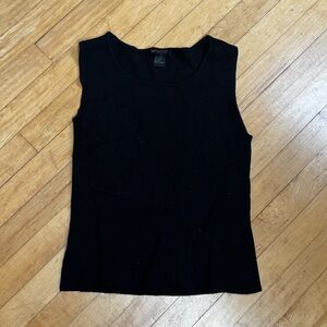 Black Sydney Easton Sweater Tank